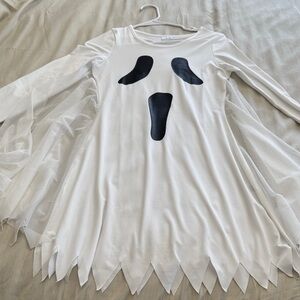 Halloween Ghost Costume - White and Black